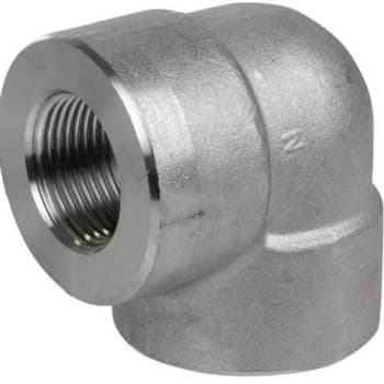 ASME B16.11 sriegiuotų 90 laipsnių alkūnių matmenys