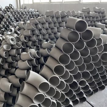 ASME B16.9 ilgio spindulio grąžinimo matmenys