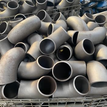 ASME B16.28 Trumpo spindulio matmenys
